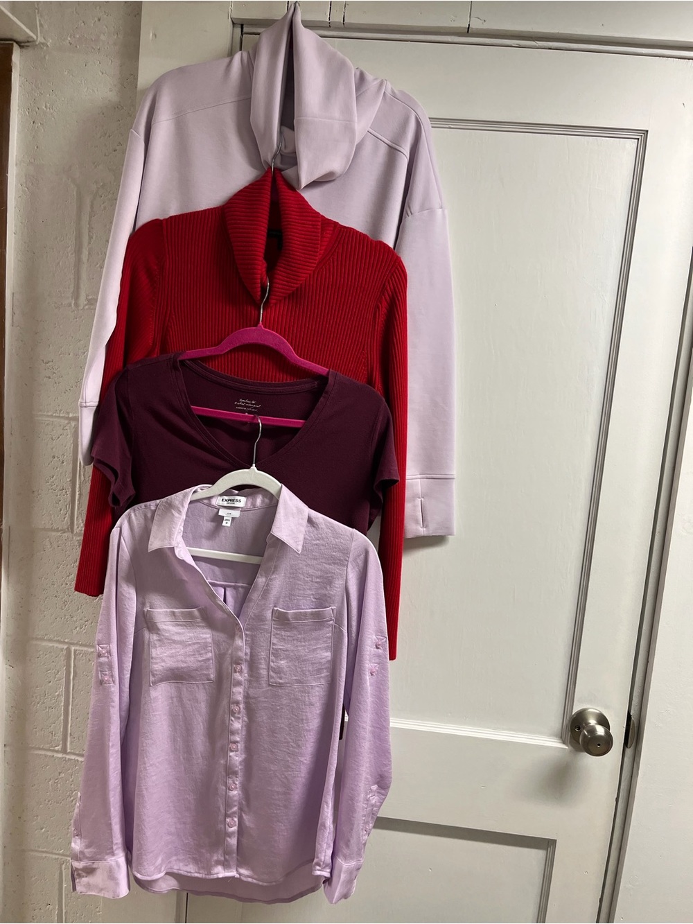 Lot of women’s tops. Banana Republic Ribbed Turtleneck/t-shirt/shirt/cowlneck